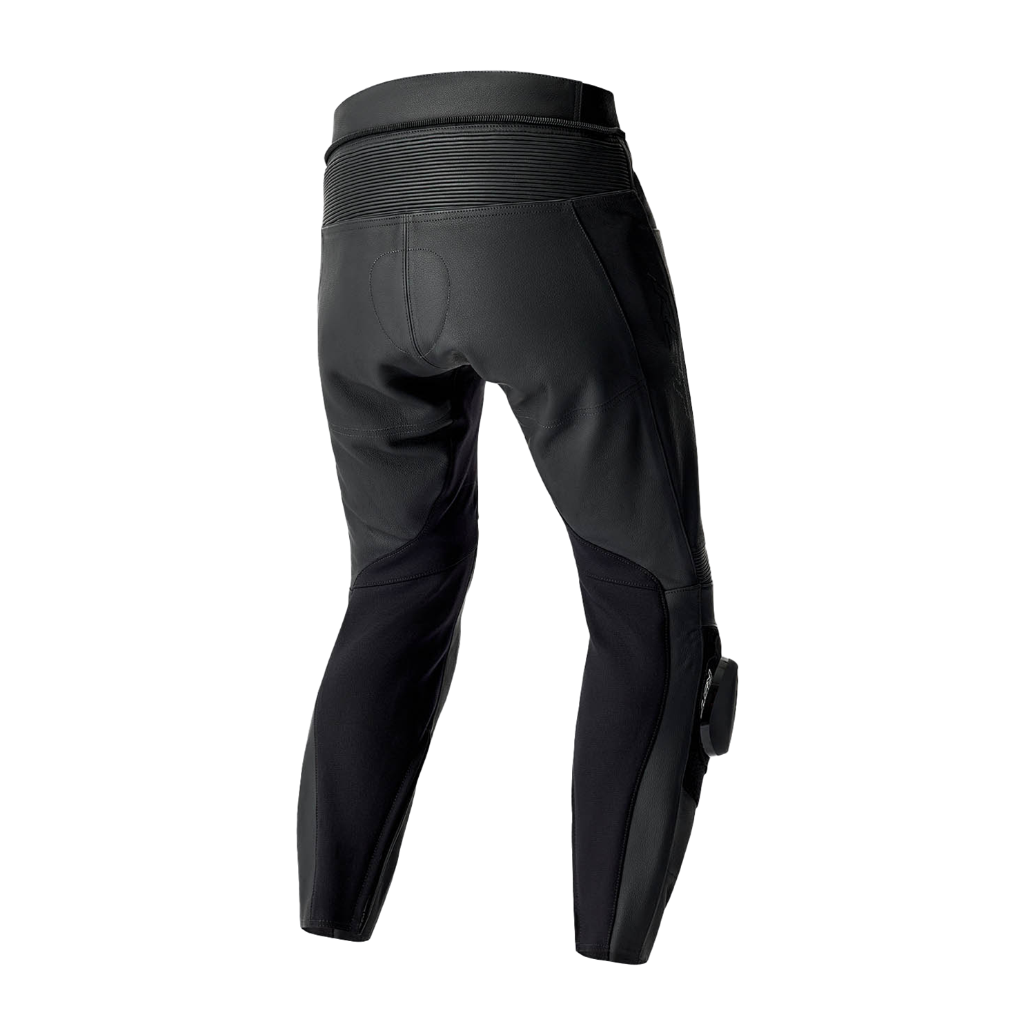 RST RST S1 D30 Ladies Leather Pants - Black/Black - Side View