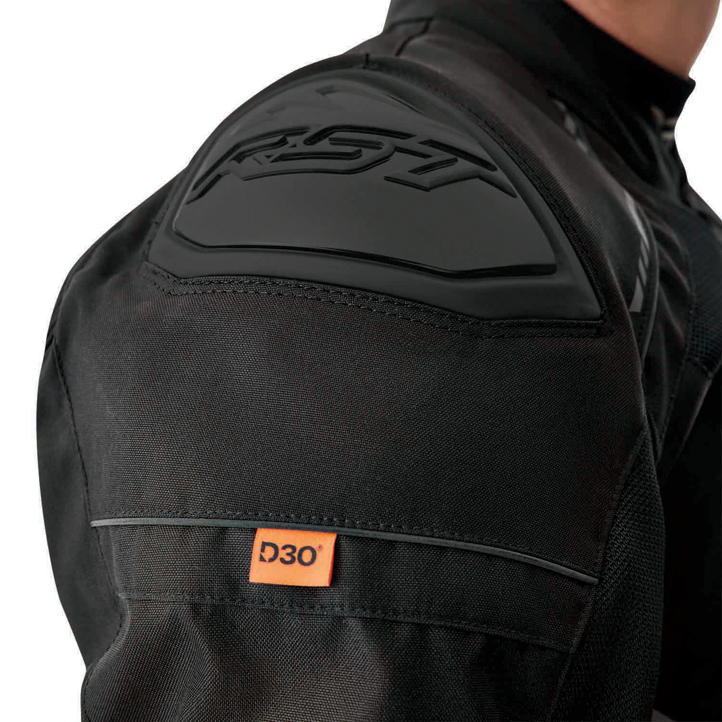RST S1 Mesh D3O Ladies Textile Jacket Black / Black