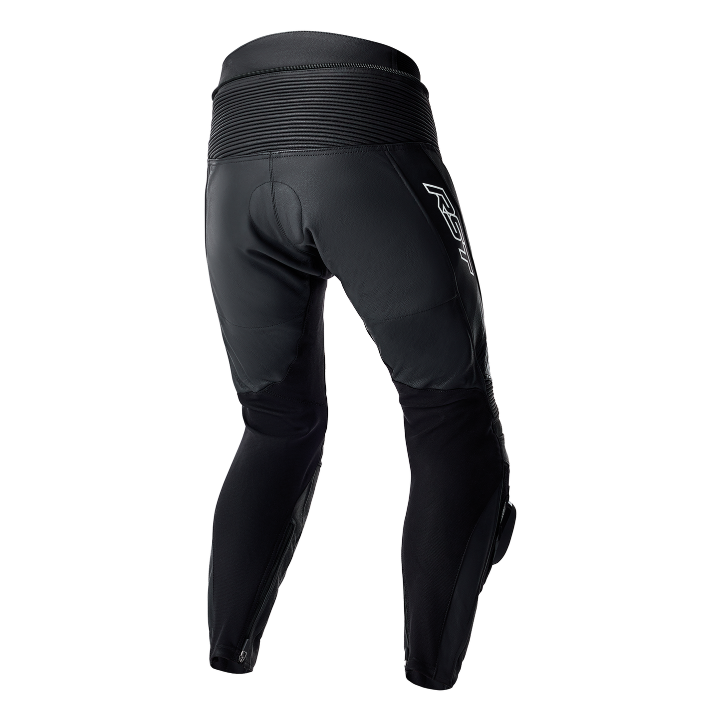 RST RST Tractech Evo D30 Leather Regular Pants Black/White - Side View