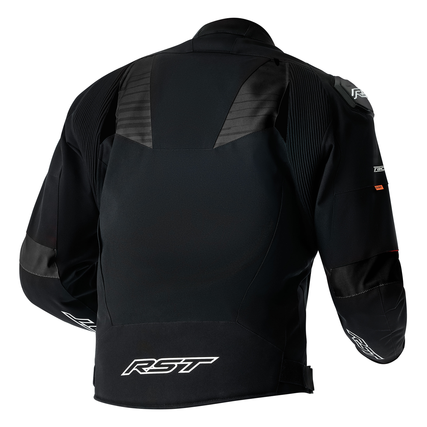 RST Tractech Evo D3O Men's Textile Jacket - Black / White