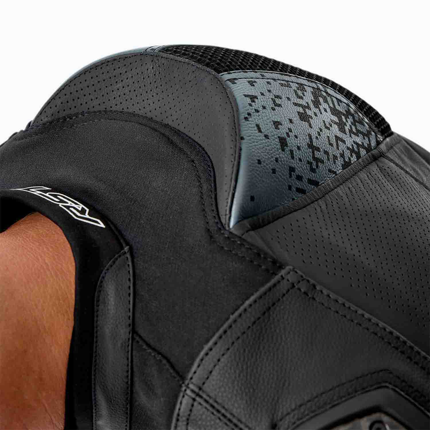 RST RST Pro Series Supersport-K D3O Leather Jacket Grey / Black - View 7