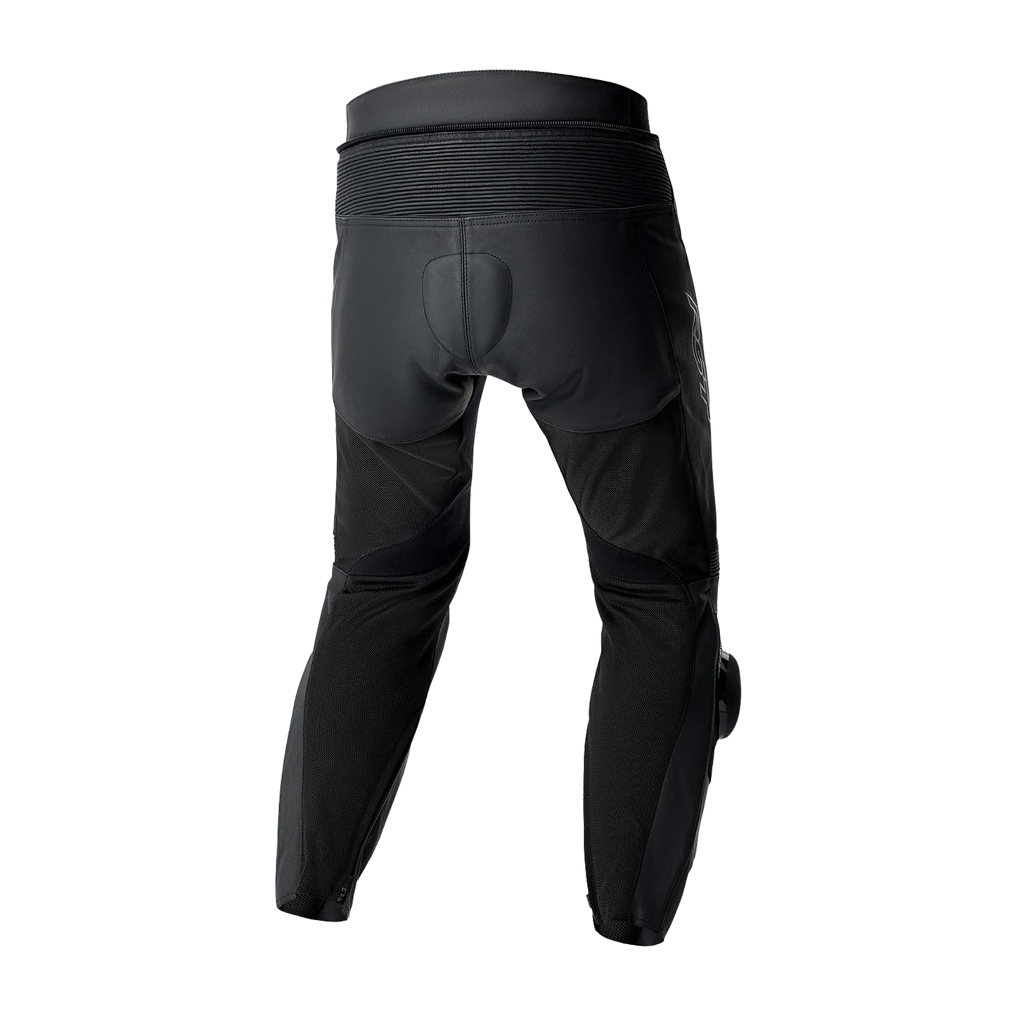 RST S1 Mesh D3O Leather Pants - Black/Black