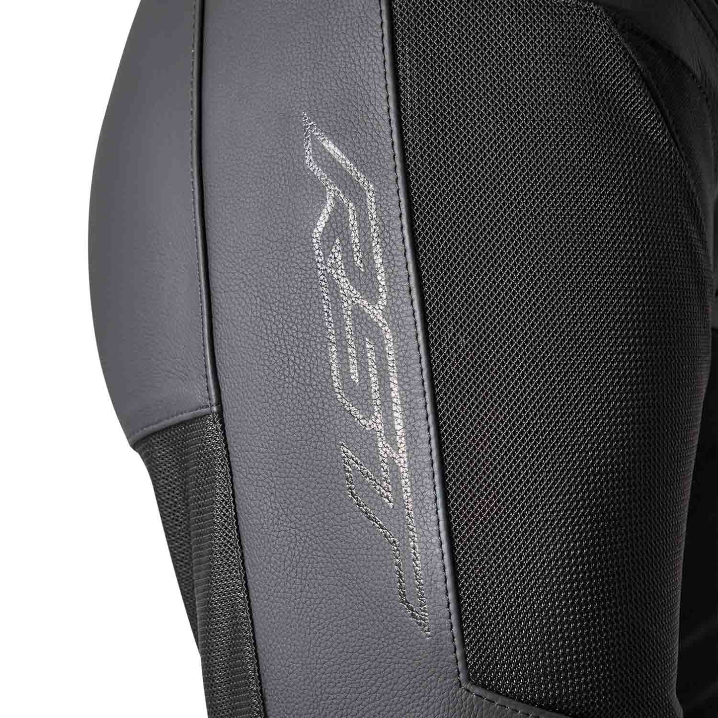 RST S1 Mesh D3O Leather Pants - Black/Black