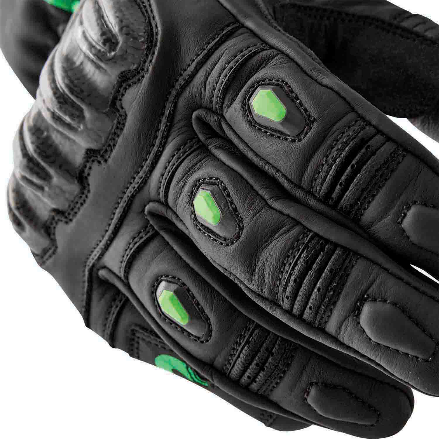 RST RST S1 Gloves 2026 - Flo Green - Rear View