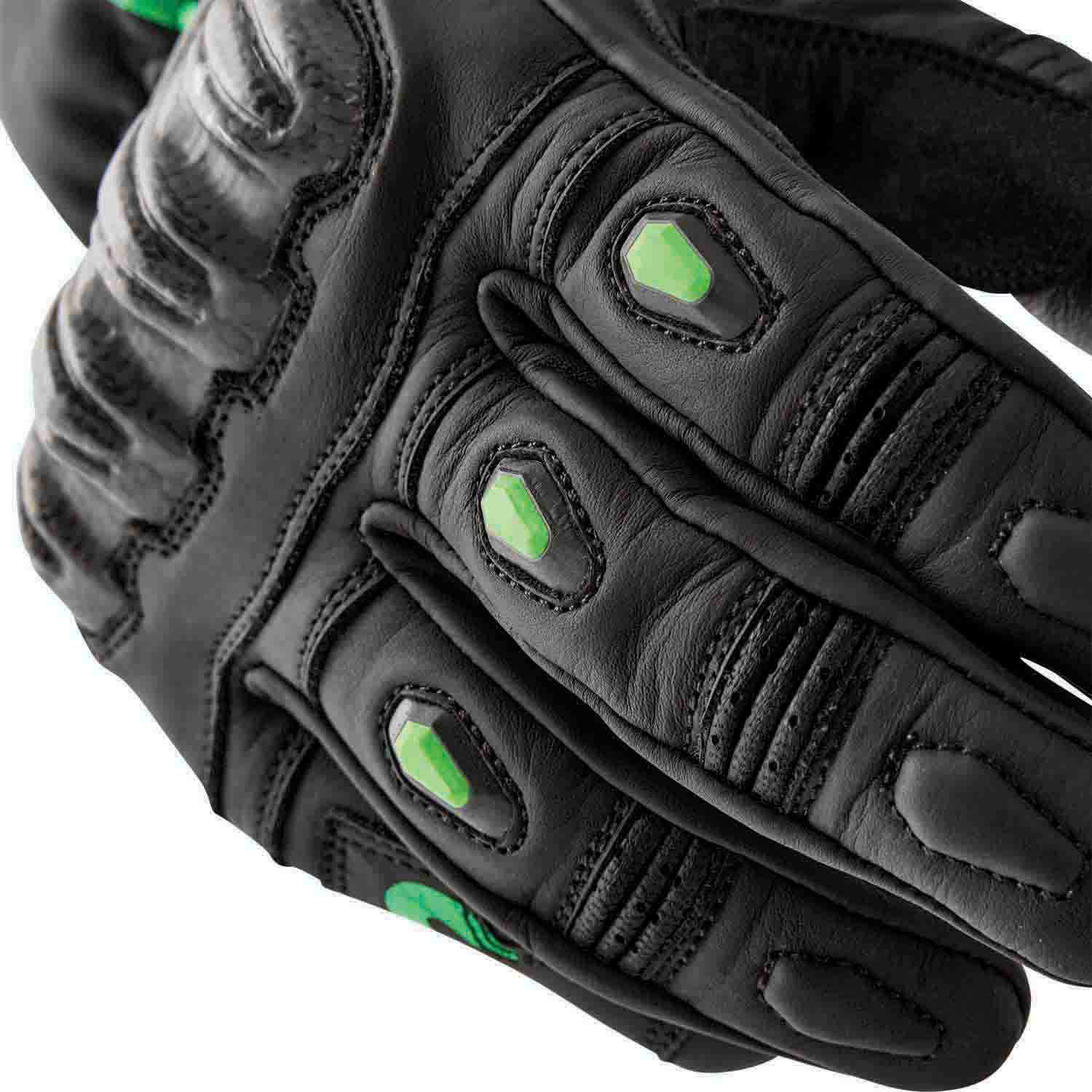RST RST S1 Gloves 2026 - Flo Green - Rear View