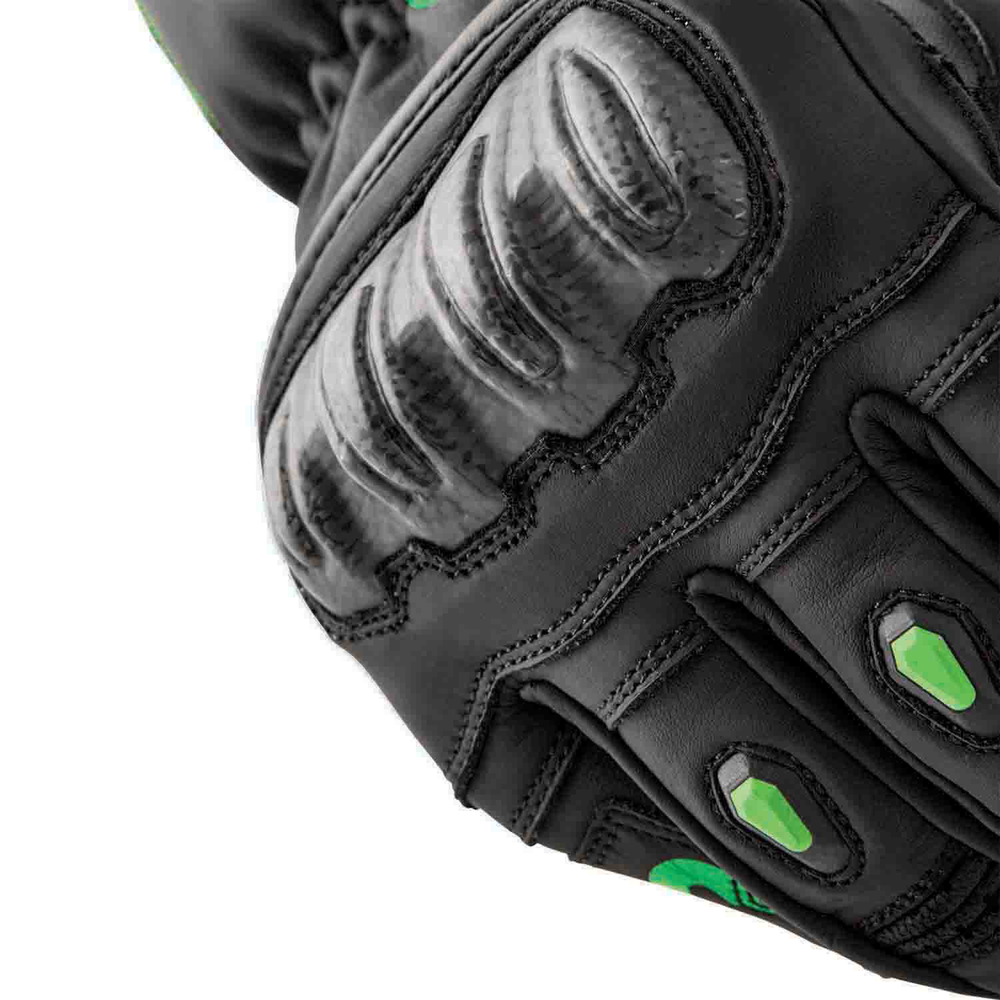 RST RST S1 Gloves 2026 - Flo Green - Detail View
