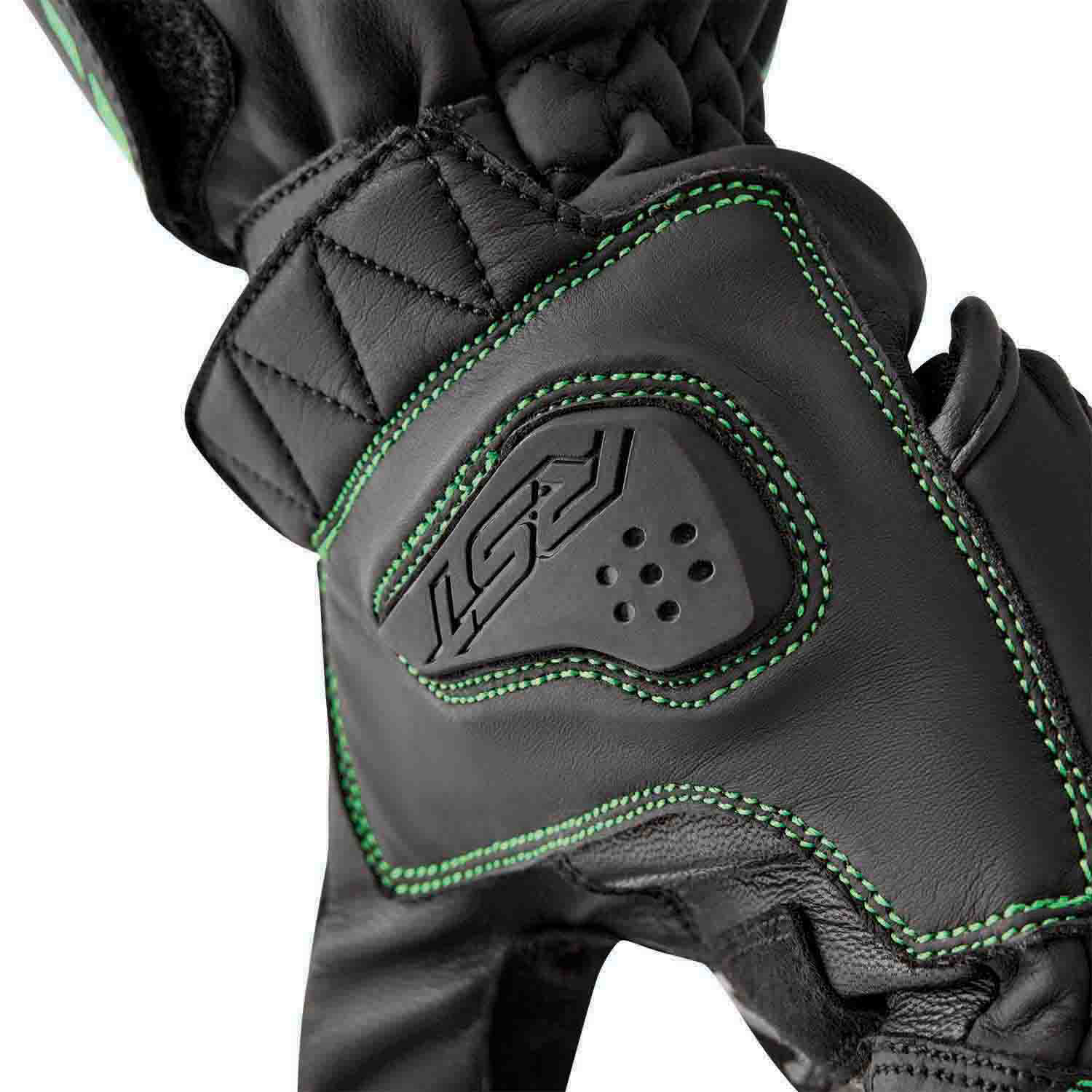 RST RST S1 Gloves 2026 - Flo Green - Interior View