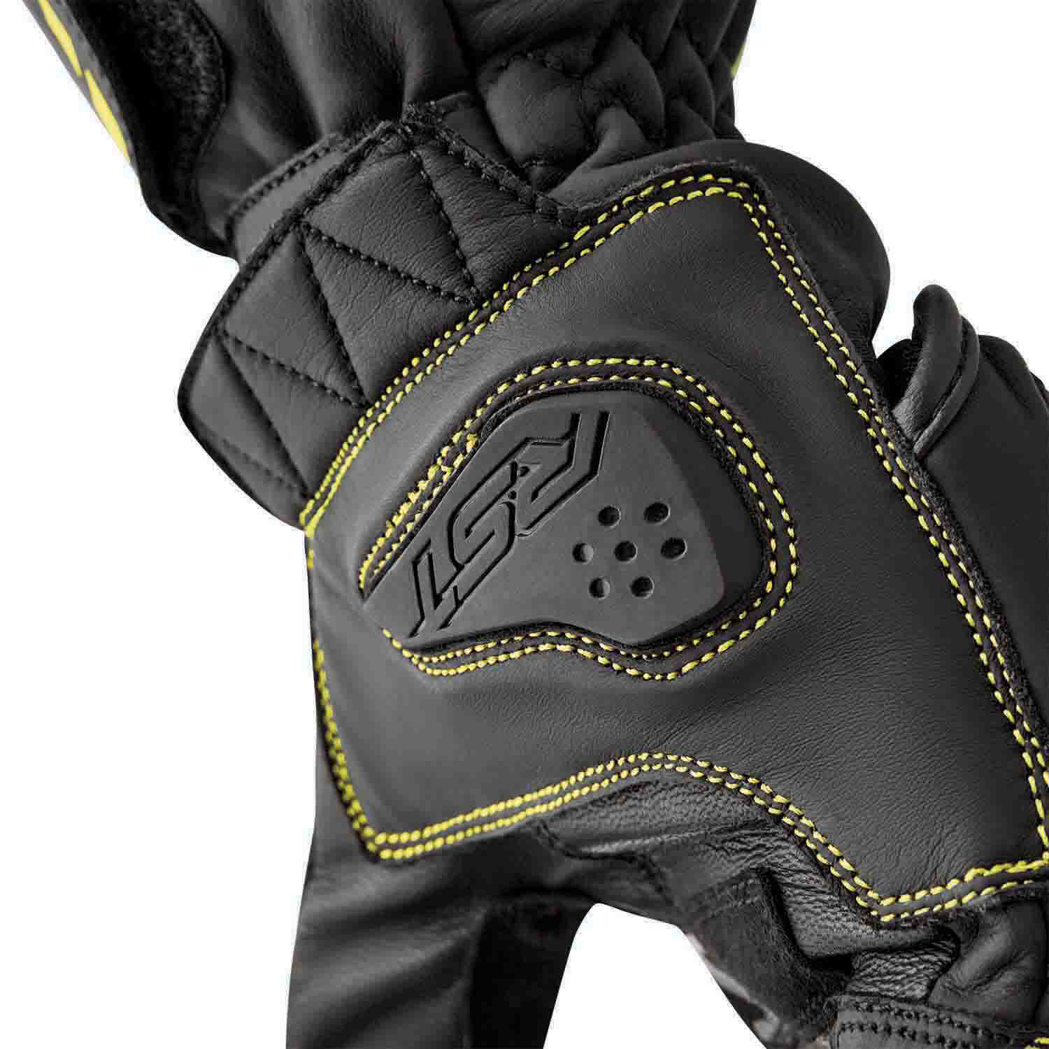 RST RST S1 Gloves 2026 - Black / Flo Yellow - View 8