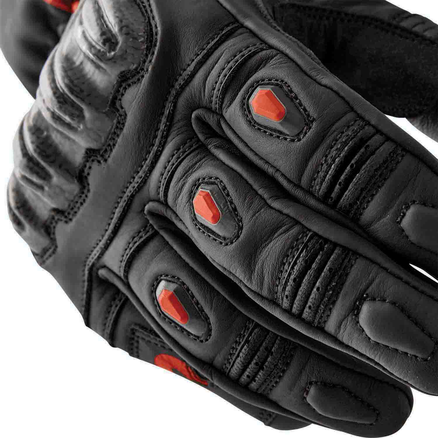 RST RST S1 Gloves 2026 - Black / Red - Rear View