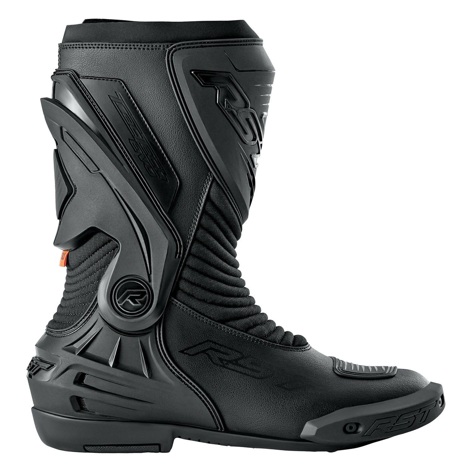 RST RST Tractech Evo D3O Waterproof Boots - Black - Front View