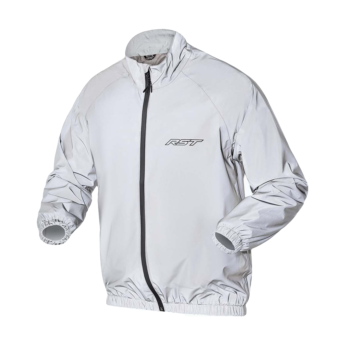 RST RST Nightrider Waterproof Jacket Silver - Front View