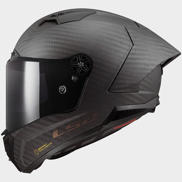 LS2 FF805 THUNDER GP AERO SPOILER MATT BLACK (Includes Additional Dark Visor)