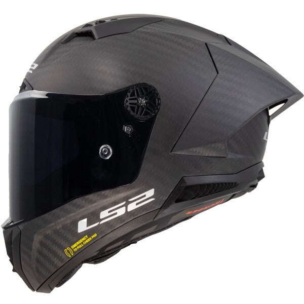 LS2 FF805 THUNDER GP AERO SPOILER MATT BLACK (Includes Additional Dark Visor)