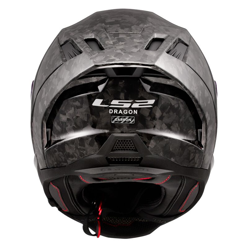 LS2 FF807 DRAGON FORGED CARBON HELMET  (Includes Additional Dark Visor)