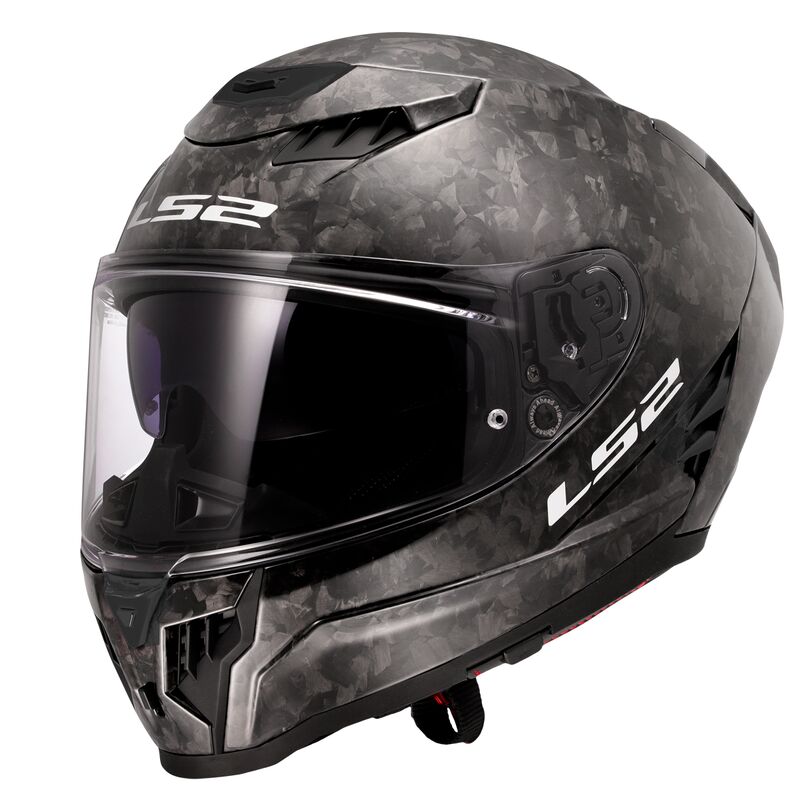 LS2 FF807 DRAGON FORGED CARBON HELMET  (Includes Additional Dark Visor)