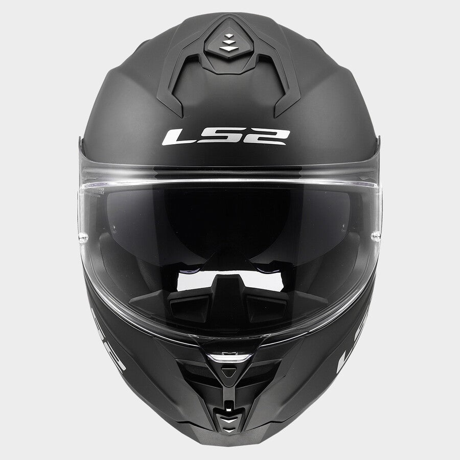 LS2 LS2 FF817 Challenger II Solid Matt Black - Rear View