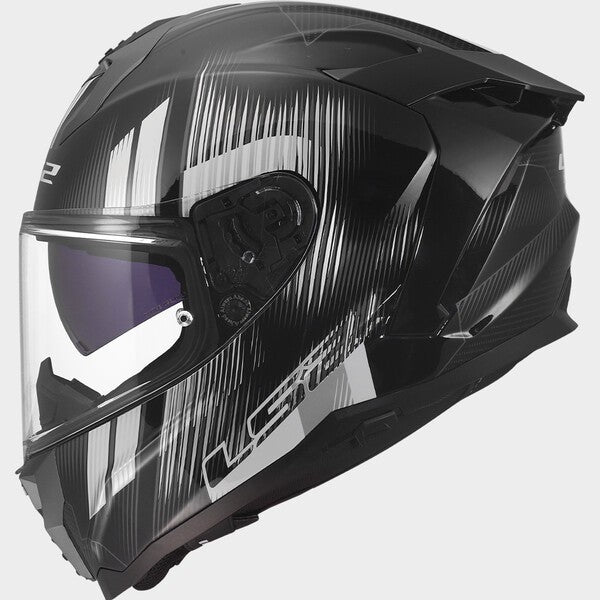 LS2 LS2 FF817 Challenger II Nitro Black Grey - Front View