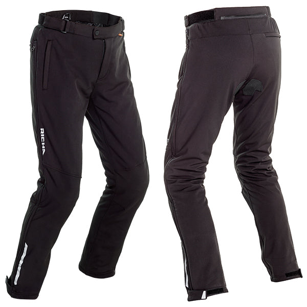 Richa RICHA COLORADO 2 PRO TROUSER BLACK SLIM SHORT LEG - Front View