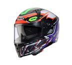 Caberg Avalon X Gurkha Matt Blk/Orange Fluo/Green Fluo/Purple Helmet