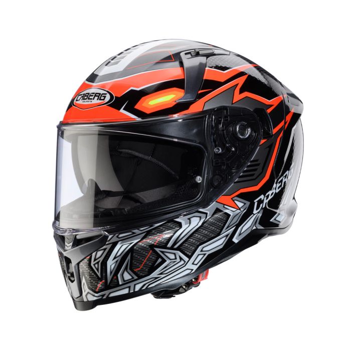 Caberg Avalon X Gurkha Black/Grey/Orange Fluo Helmet