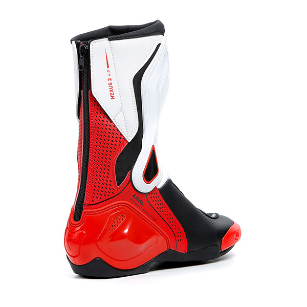 Dainese DAINESE NEXUS 2 AIR BOOTS WHITE RED BLACK A66 - Rear View