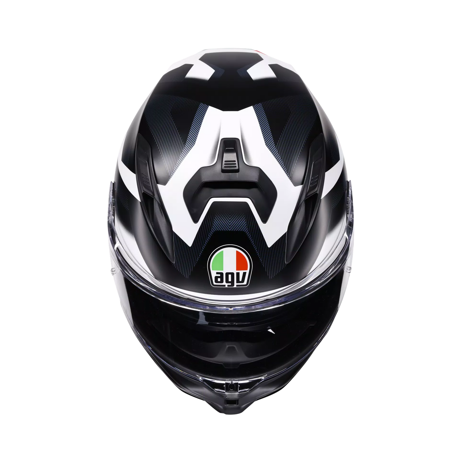 AGV AGV K7 GLIMPSE - Matt Black / White - View 6