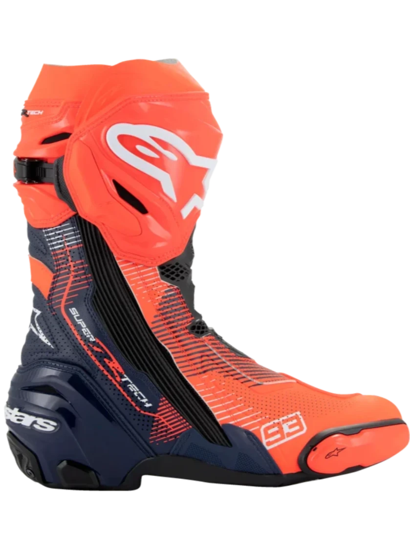 Supertech R Le Marquez R04 Vented Boot - F.Red/Dark Blue/Black - LIMITED EDITION