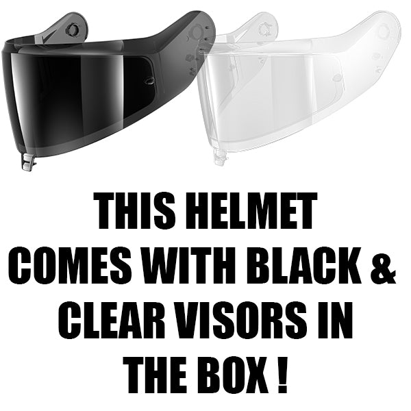 SHARK SPARTAN GT PRO CARB ZARCO DAU (Clear and Dark Visor Included)