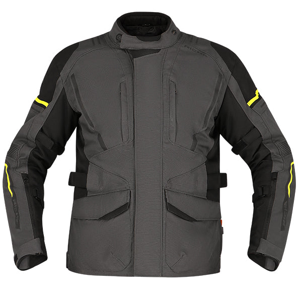 RICHA INFINITY 3 JACKET BLACK/GREY/YELLOW FLU