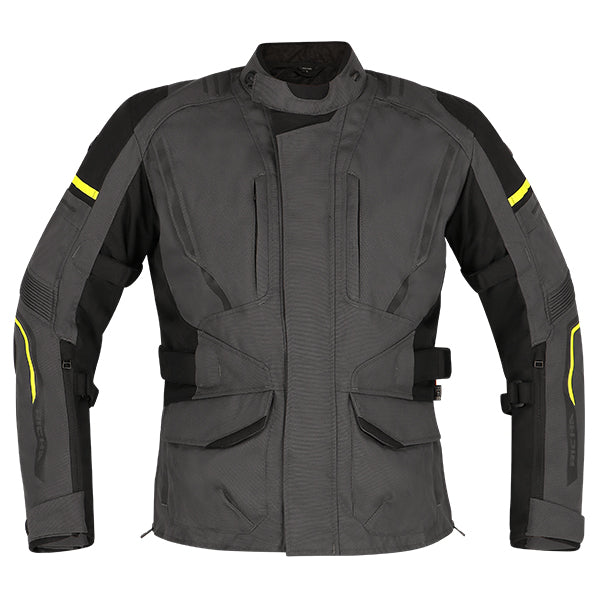 RICHA INFINITY 3 JACKET LADY BLACK/GREY/YELLOW FLU