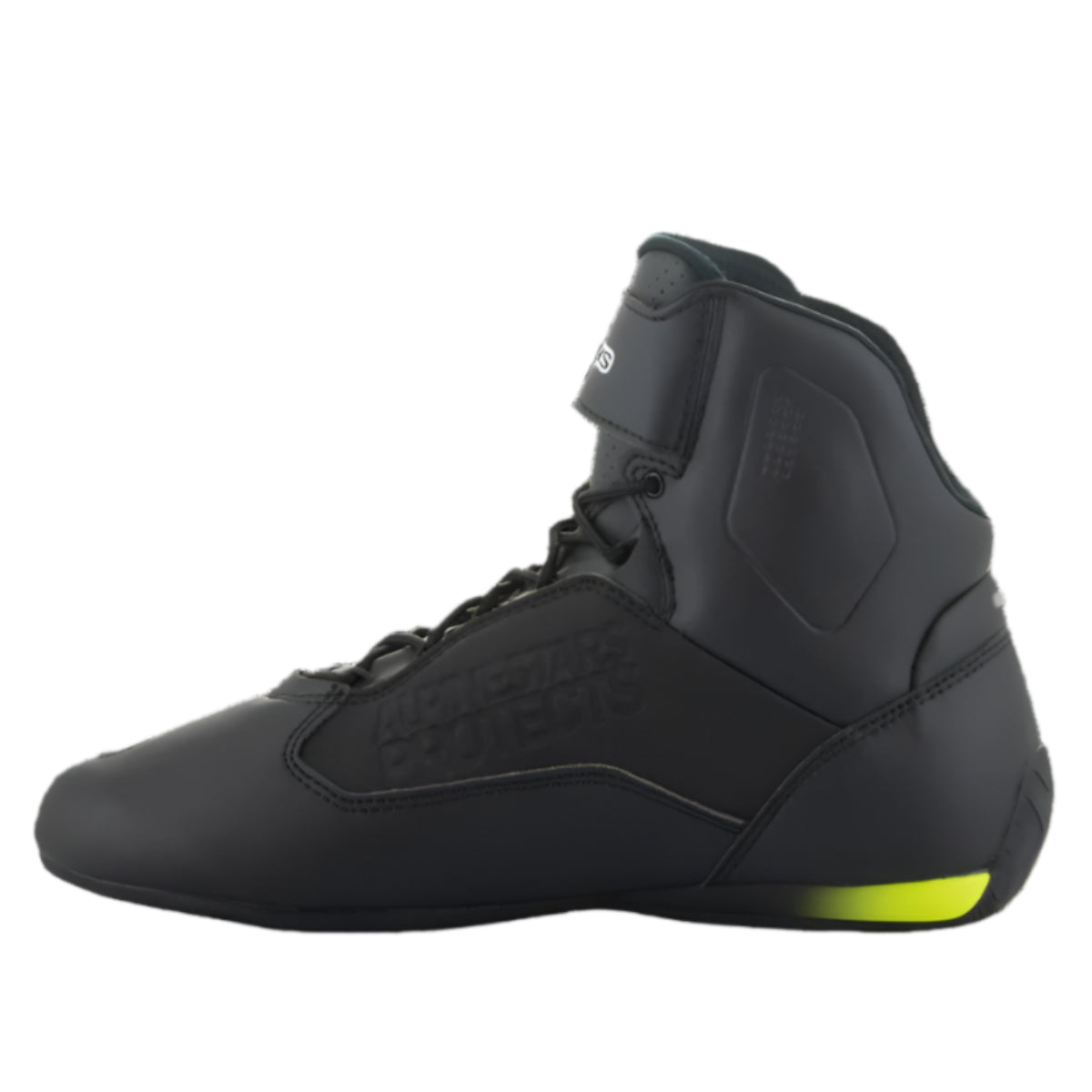 Alpinestars Faster-3 Shoes BLACK YELLOW FLUO