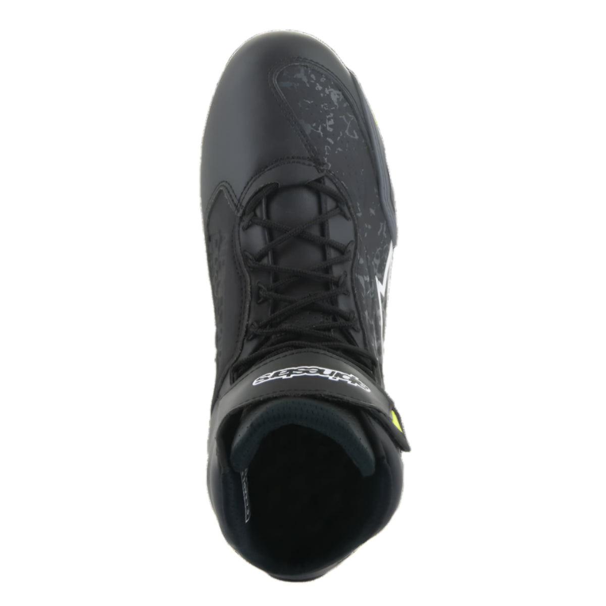 Alpinestars Faster-3 Shoes BLACK YELLOW FLUO