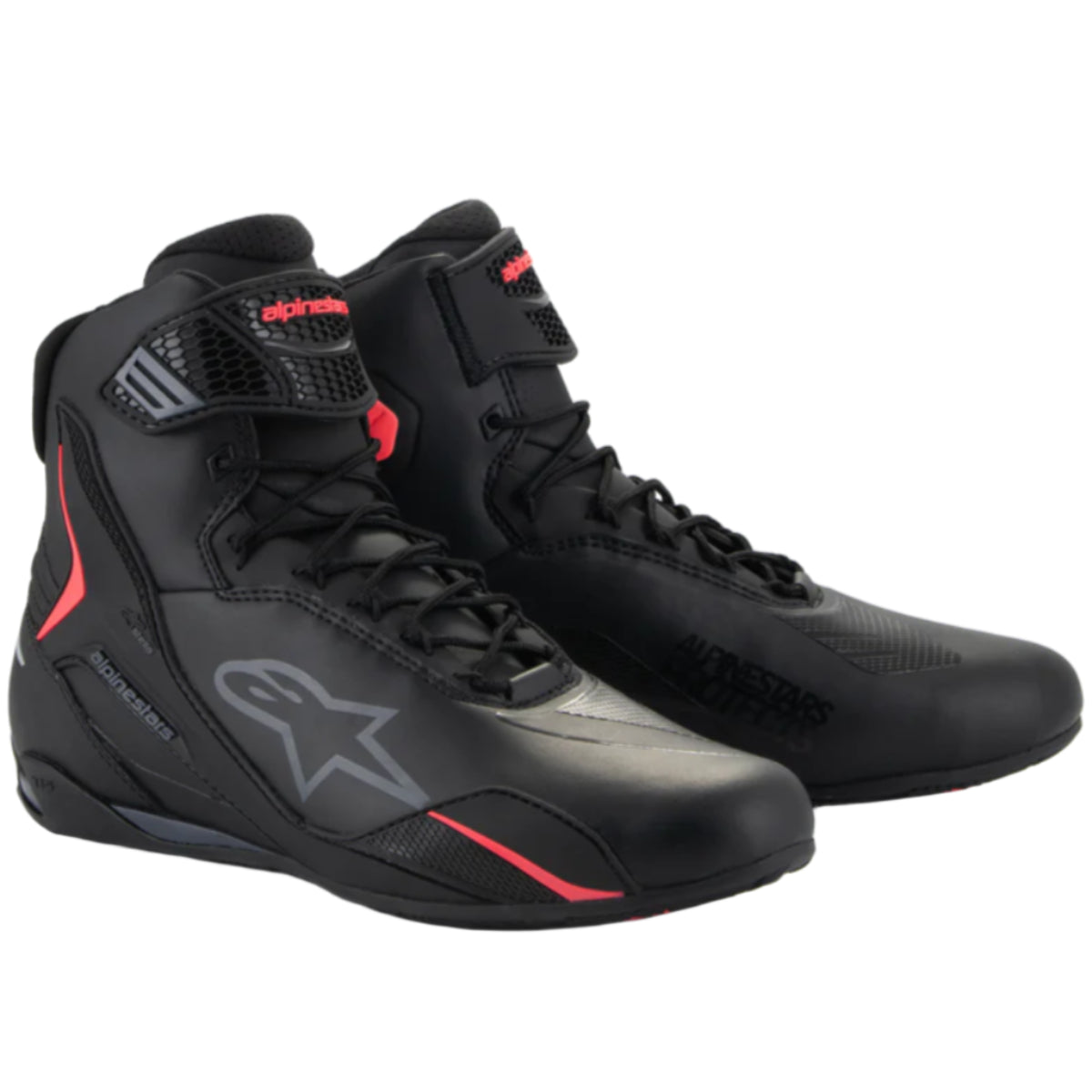 Alpinestars Stella Faster-4 Shoes Black Diva Pink