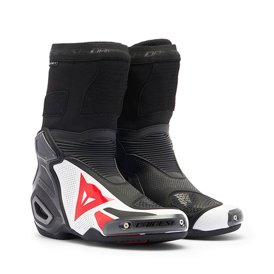 DAINESE AXIAL 2 AIR BOOTS BLACK WHITE RED V78