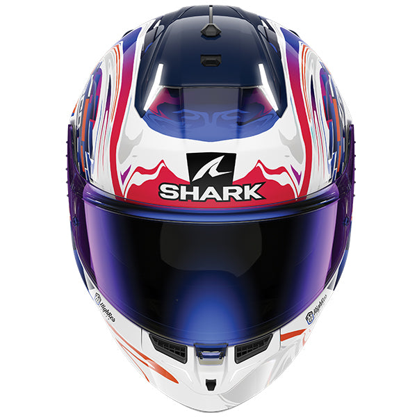 Shark SHARK SKWAL i3 ZARCO GP DE FCE WVB  (CLEAR AND IRIDIUM VISOR) - Side View