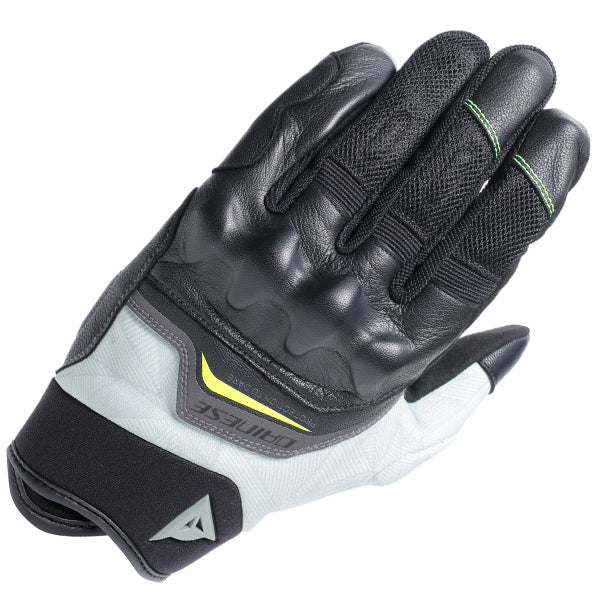 DAINESE ERMEX GLOVES 636  Black Grey Yellow