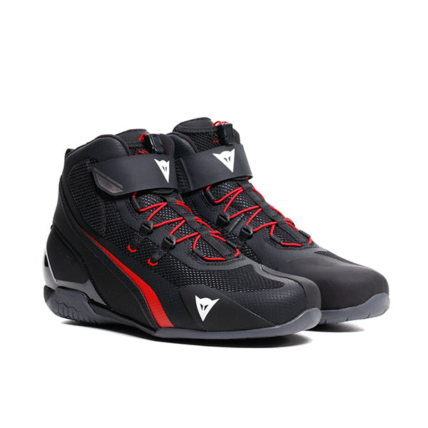 Dainese DAINESE HERIAN AIR SHOES B78  Black Red - Front View