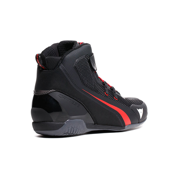 Dainese DAINESE HERIAN AIR SHOES B78  Black Red - Rear View