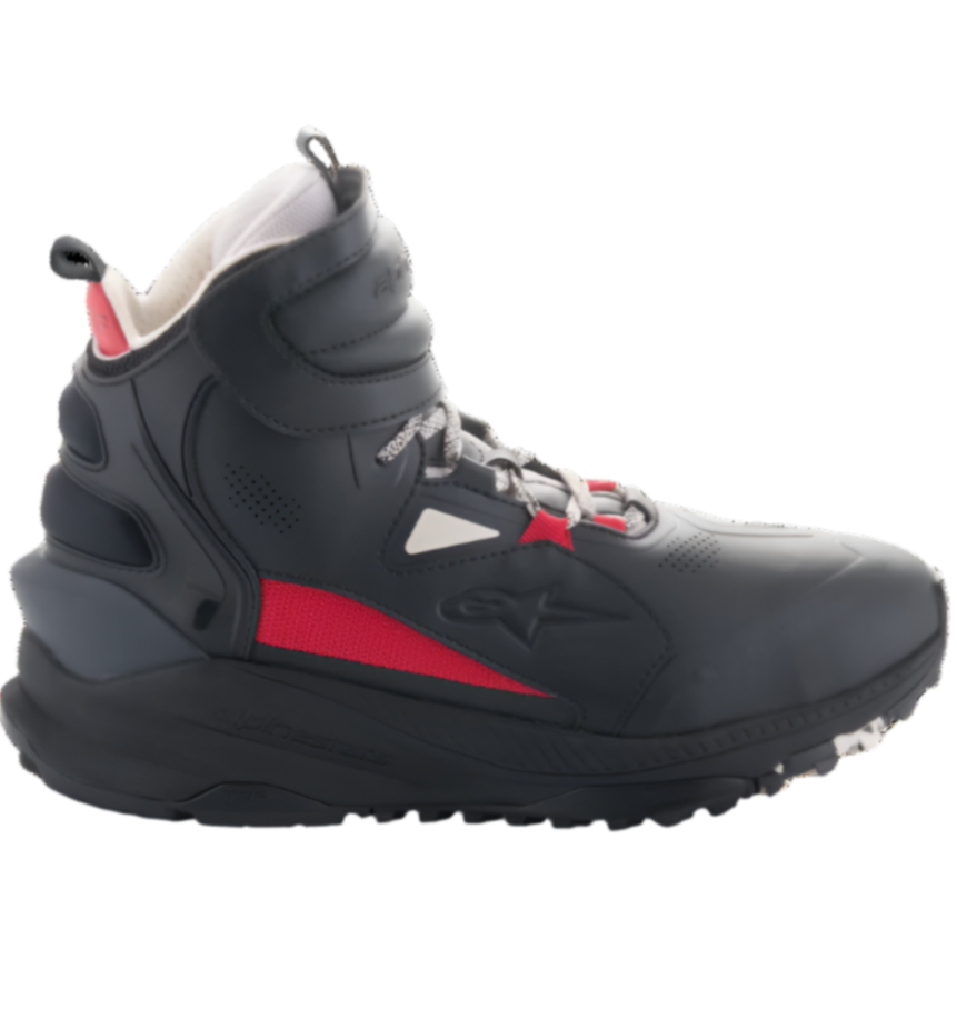 Alpinestars Speedstreet Shoes Black Ecru Bright Red