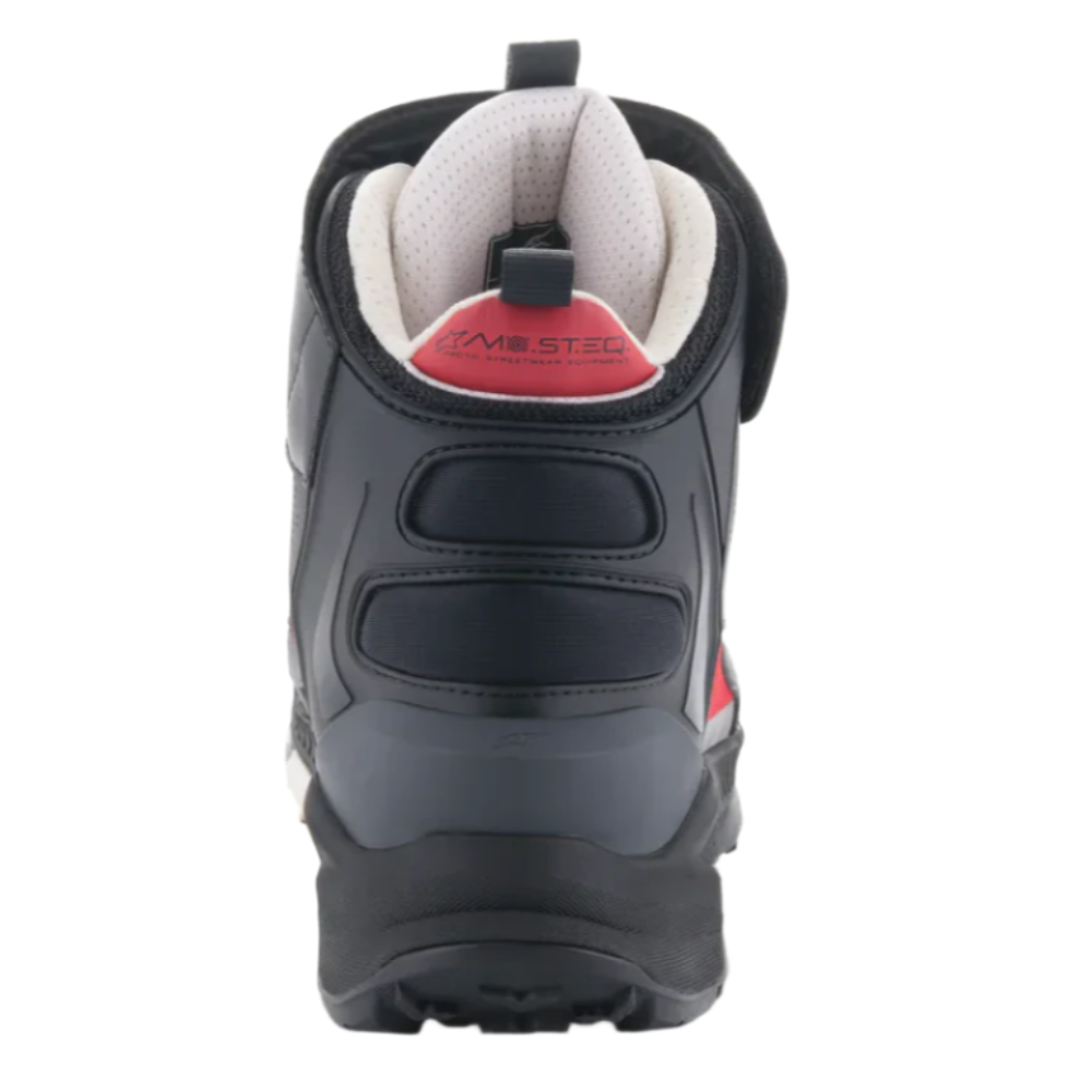 Alpinestars Speedstreet Shoes Black Ecru Bright Red