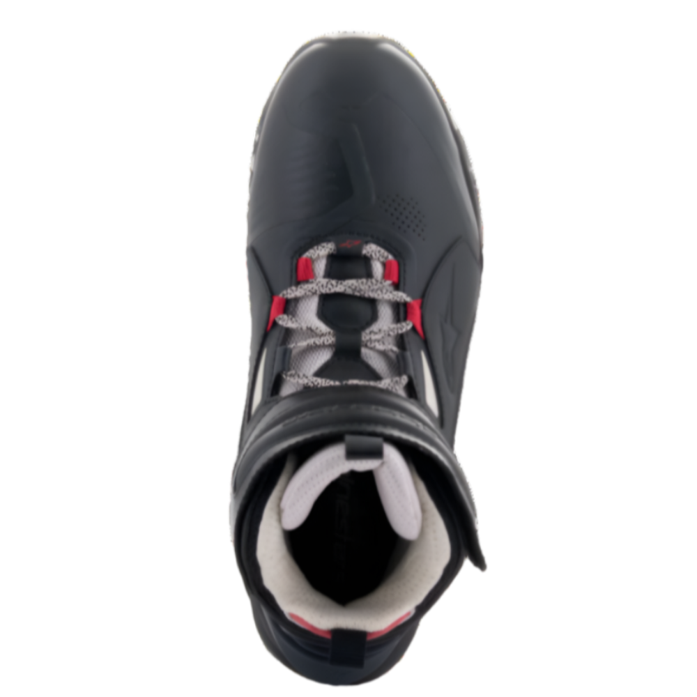 Alpinestars Speedstreet Shoes Black Ecru Bright Red
