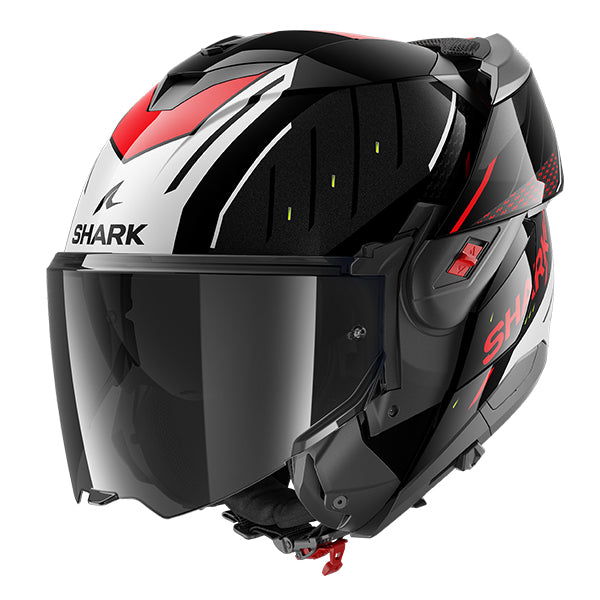 Shark SHARK OXO RYDGER Black / Silver / Red - View 6