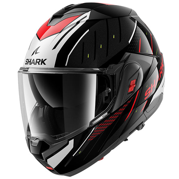 Shark SHARK OXO RYDGER Black / Silver / Red - Front View