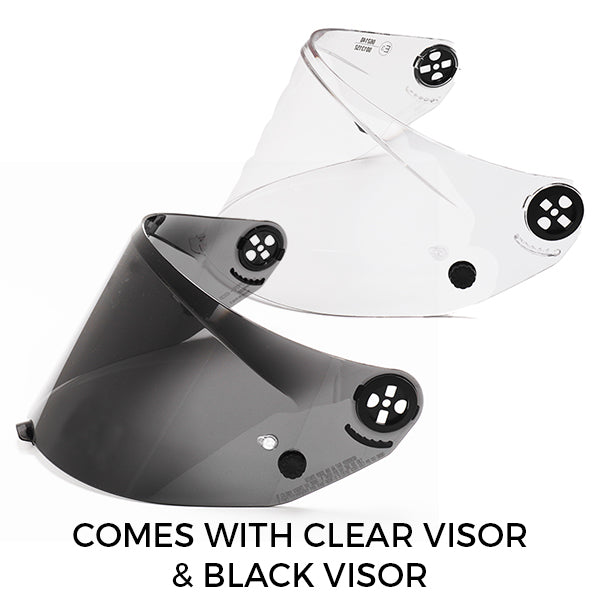 NOLAN X-804 RS DOC 346  (CLEAR AND DARK VISOR INCLUDED)