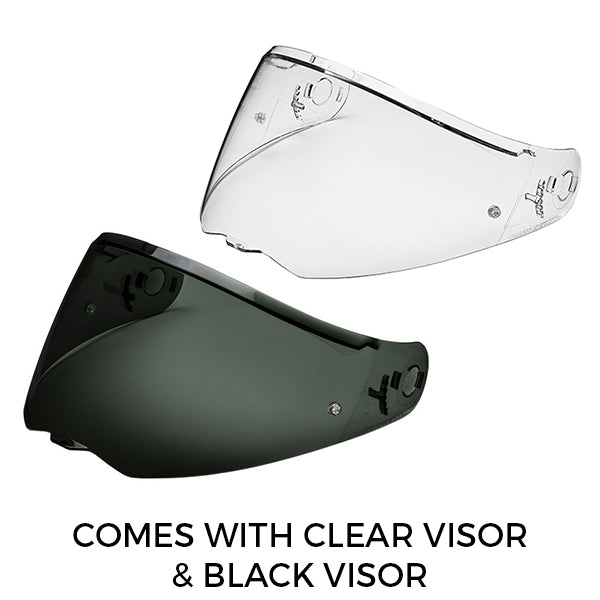 NOLAN X-903 UC TRIPLONERO 323 (Clear and Dark Visor Included)