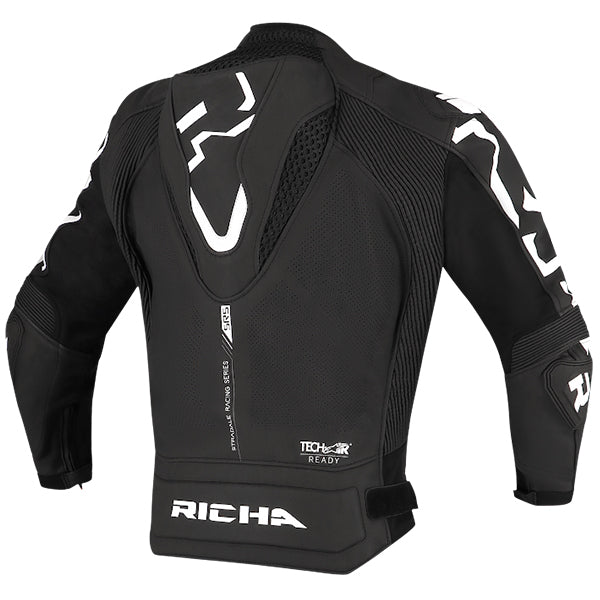 Richa RICHA STRADALE JACKET BLACK/WHITE - Side View