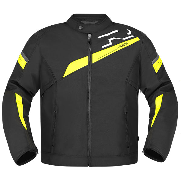 RICHA GOTHAM 3 WP JACKET BLACK/YELLOW FLUO