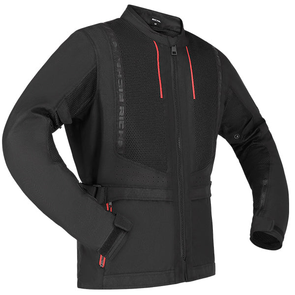 RICHA MONACO MESH WATERPROOF JACKET BLACK