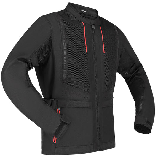 RICHA MONACO MESH WATERPROOF JACKET BLACK