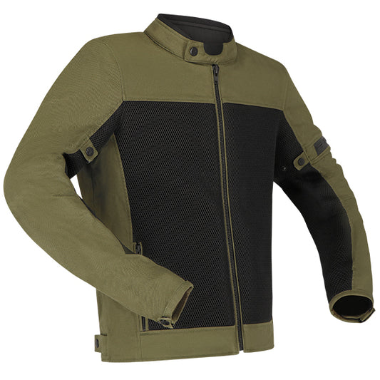 RICHA TOULON MESH JACKET OLIVE GREEN